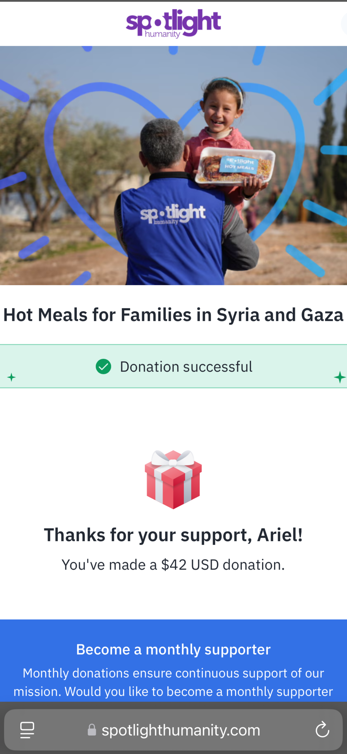 Super Palestine Tee - NONPROFIT - 100% Net Profits to SPOTLIGHT HUMANITY