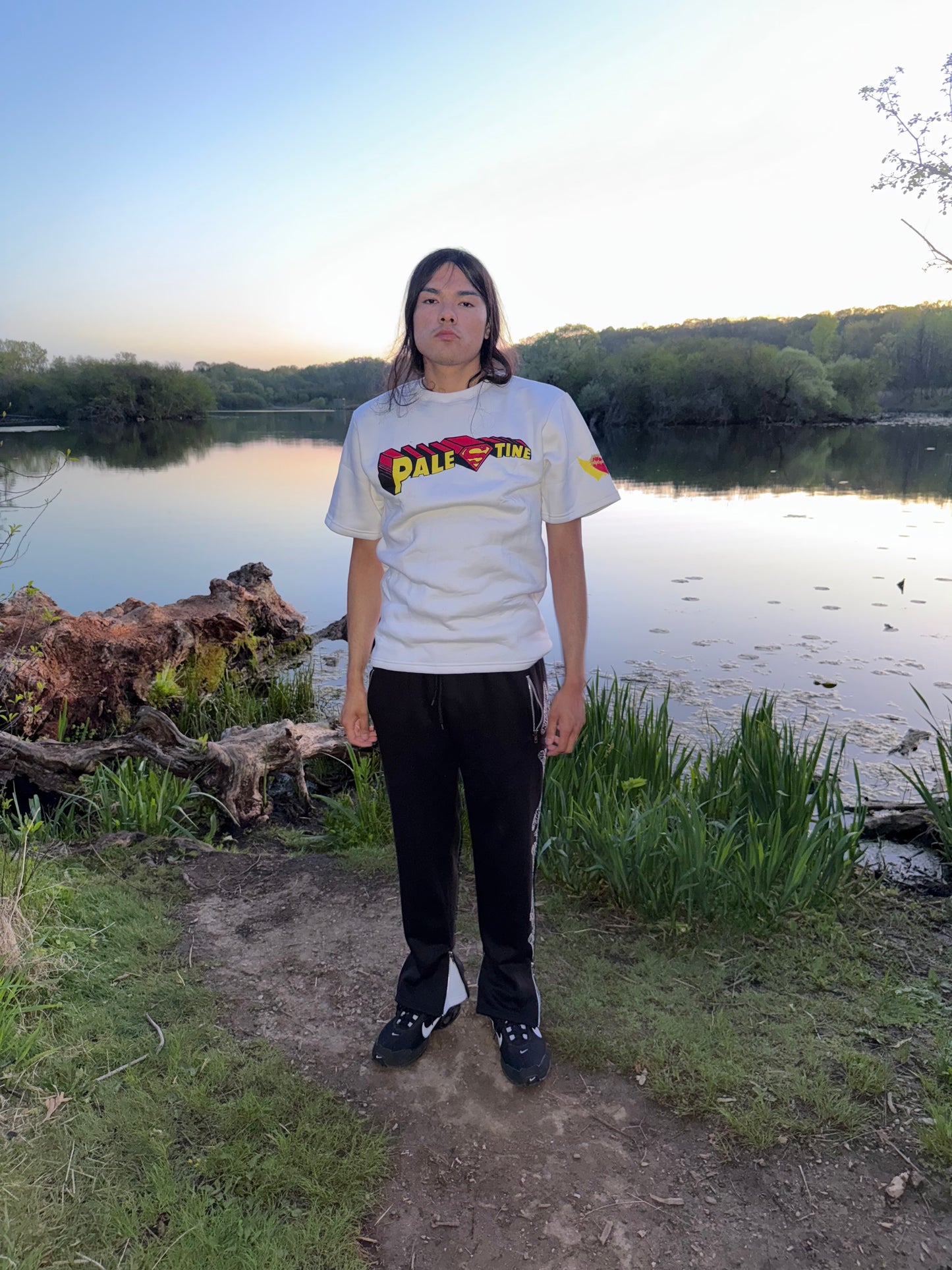 Super Palestine Tee - NONPROFIT - 100% Net Profits to SPOTLIGHT HUMANITY